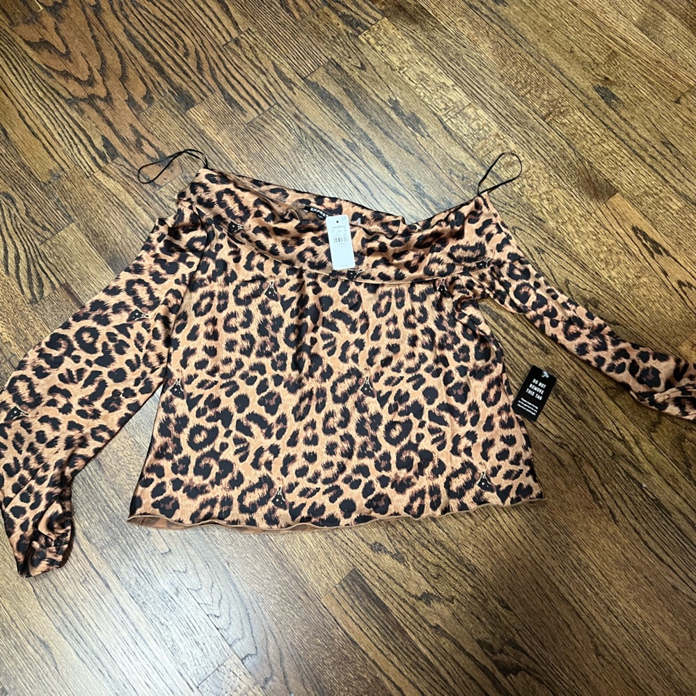 Express Animal Print Top
